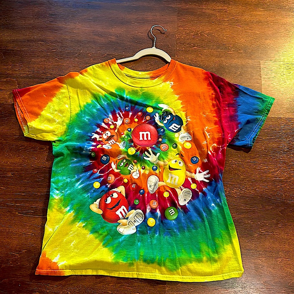 2003 M&M’s Vintage Tie Dye Tee